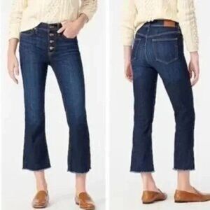J. Crew 9" Billie Demi Boot Crop Jeans